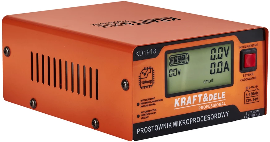 Kraftdele Mikroprocesorinis įtampos stabilizatorius 10 A 12/24 V