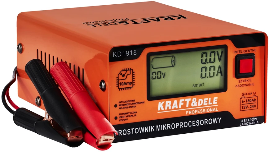 Kraftdele Mikroprocesorinis įtampos stabilizatorius 10 A 12/24 V