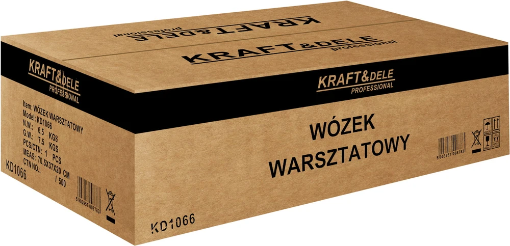 Kraftdele Vežimėlis WARSZTATOWY KD1066
