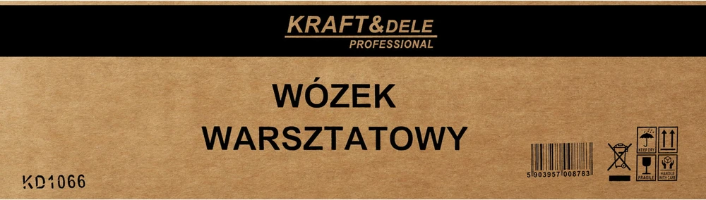 Kraftdele Vežimėlis WARSZTATOWY KD1066