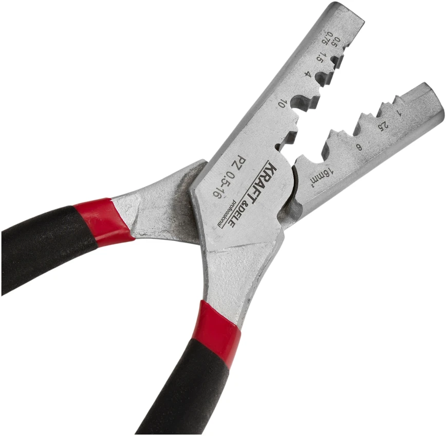 Kraftdele Įvorinių gnybtų presavimo žnyplės KD10537