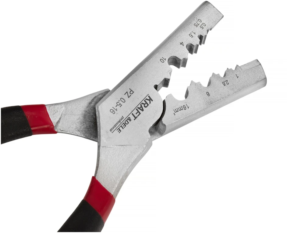 Kraftdele Įvorinių gnybtų presavimo žnyplės KD10537