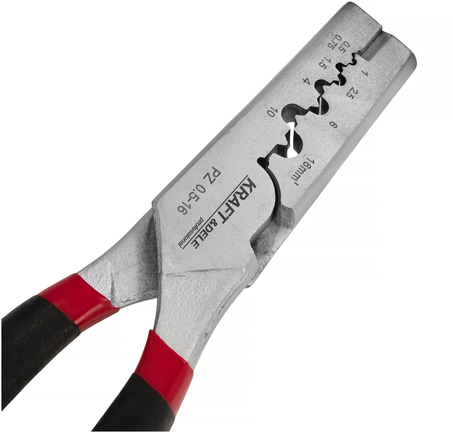 Kraftdele Įvorinių gnybtų presavimo žnyplės KD10537