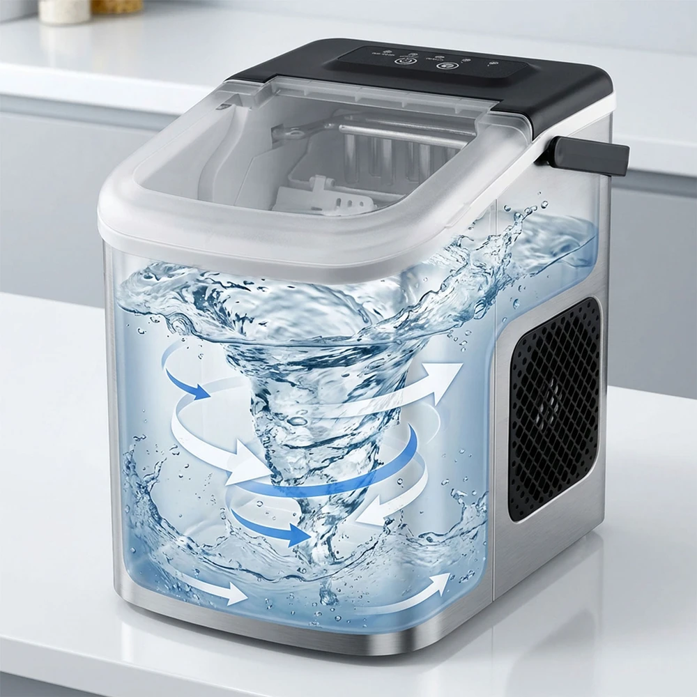 Berdsen BD-420 sidabrinis ledų gaminimo aparatas 1,1 l / 12 kg