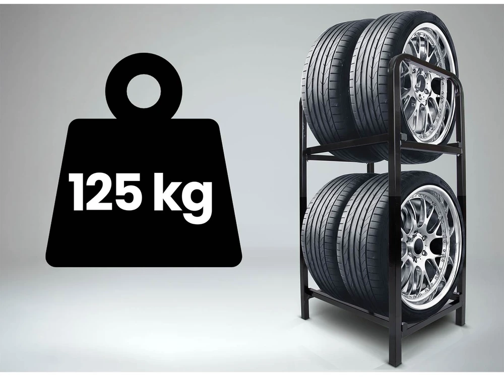 Padangų stovas Humberg HM-388 metalinis 4 padangoms