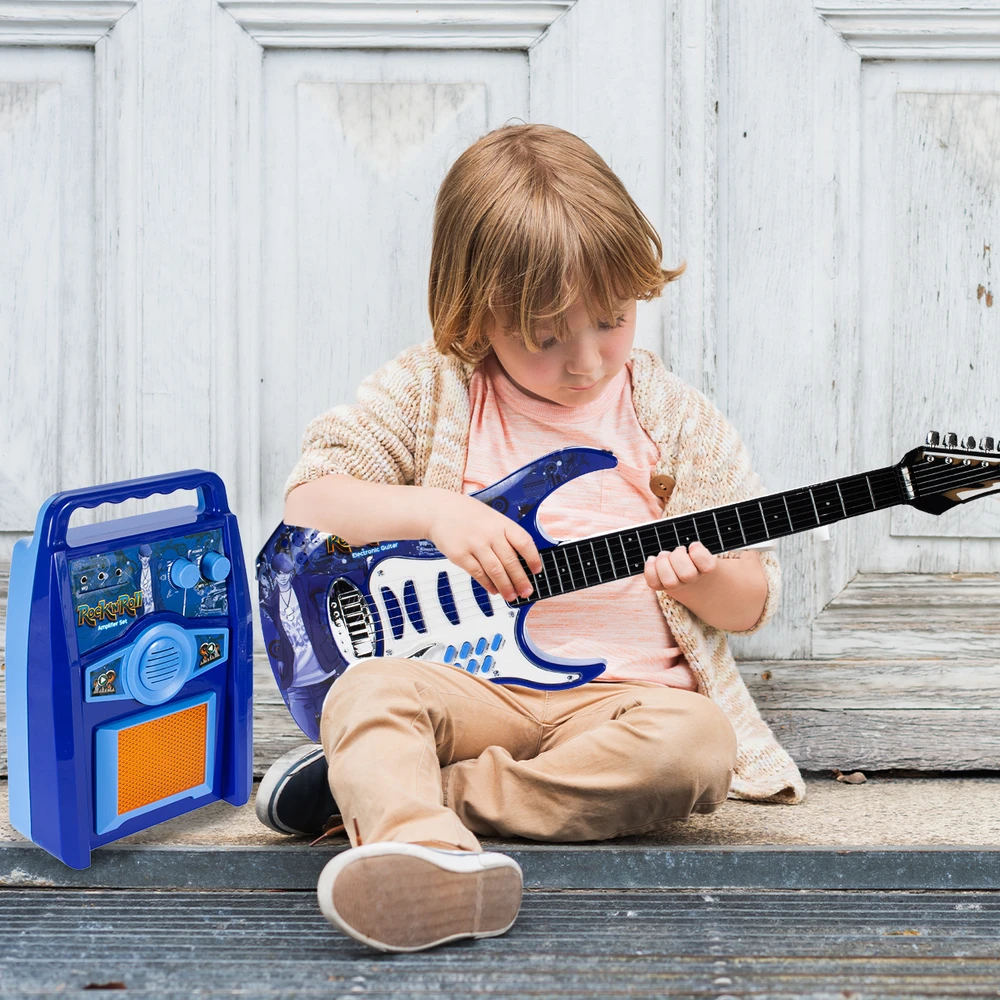 Malplay Vaikiška gitara su stiprintuvu ir mikrofonu