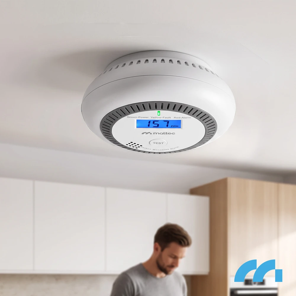 Maltec Anglies monoksido/dūmų jutiklis SafeSensor4000 AA