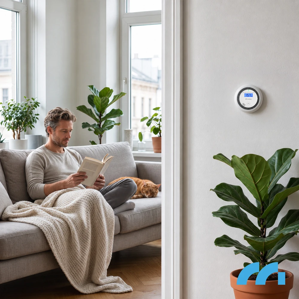 Maltec Anglies monoksido/dūmų jutiklis SafeSensor4000 AA