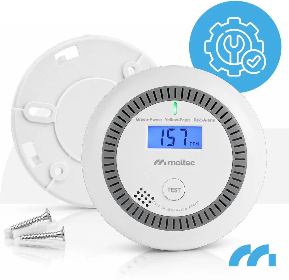 Maltec Anglies monoksido/dūmų jutiklis SafeSensor4000 AA