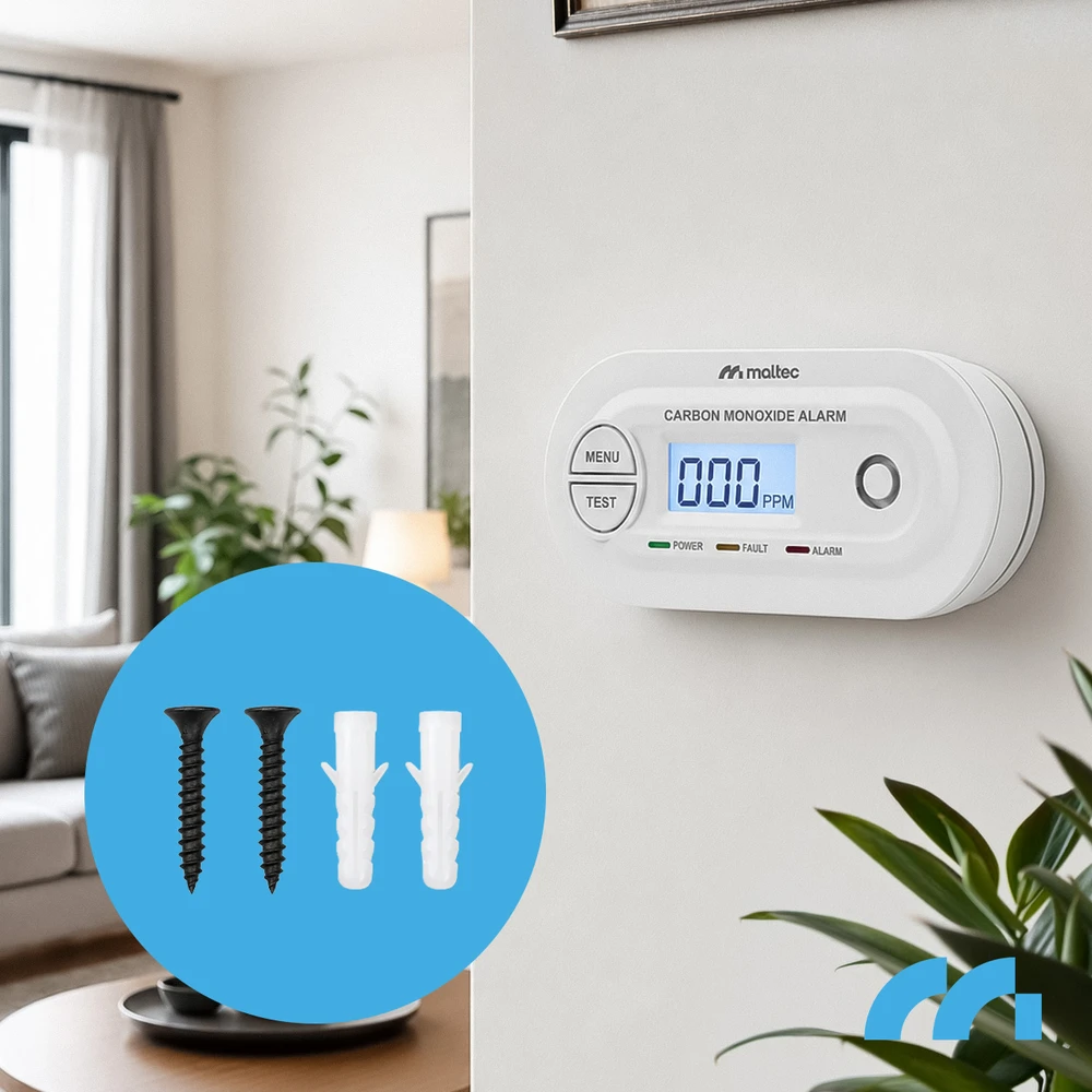 Maltec Anglies monoksido/dūmų jutiklis SafeSensor4100 AA