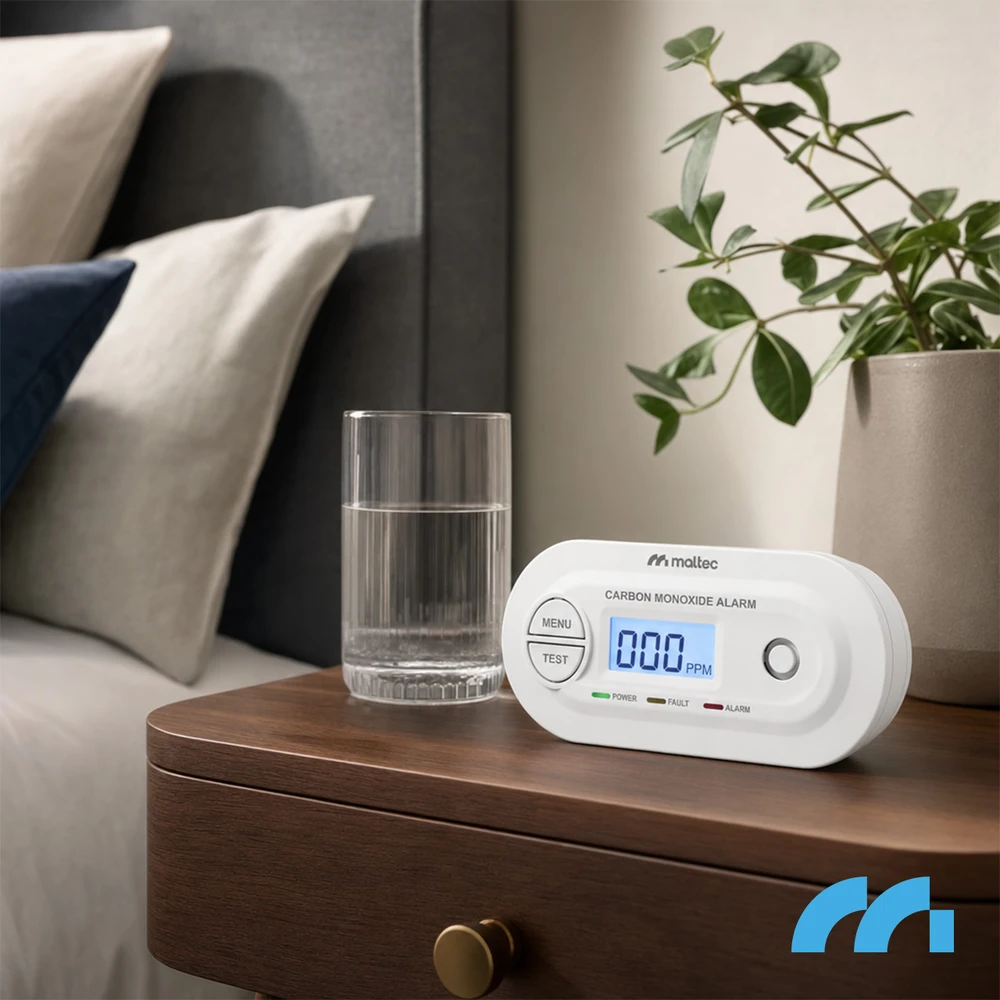 Maltec Anglies monoksido/dūmų jutiklis SafeSensor4100 AA