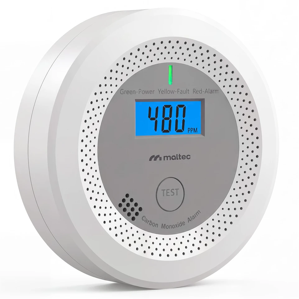 Maltec Anglies monoksido/dūmų jutiklis SafeSensor4500 Li-ion