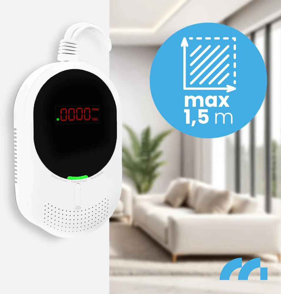 Maltec Dujų/LPG anglies monoksido jutiklis ProtectSensor5000 2 viename