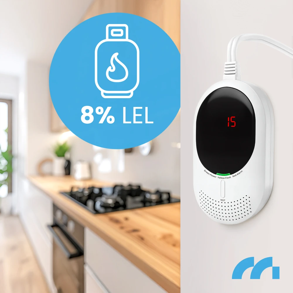 Maltec Dujų/LPG anglies monoksido jutiklis ProtectSensor5000 2 viename