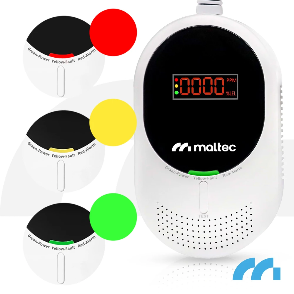 Maltec Dujų/LPG anglies monoksido jutiklis ProtectSensor5000 2 viename