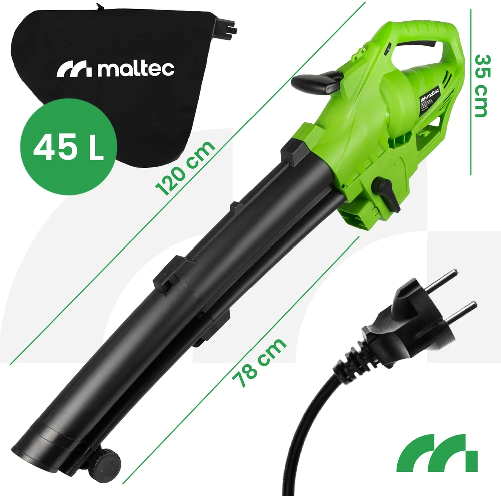 Grandininis pjūklas MalTec Pūstuvas Lapų Siurblys MasterBlow 3500 W