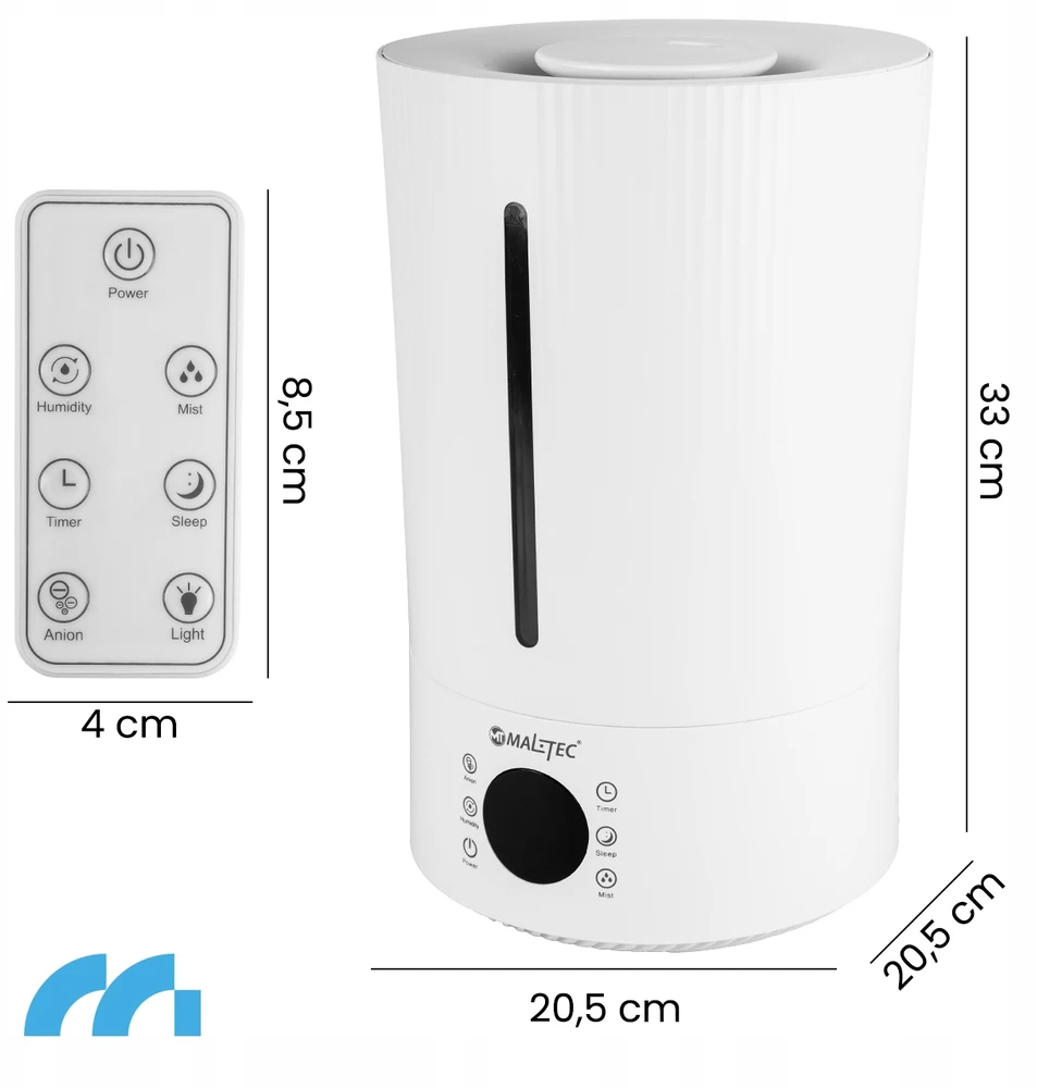 Maltec Ultragarsinis drėkintuvas 5L WT-5000-ION aliejai
