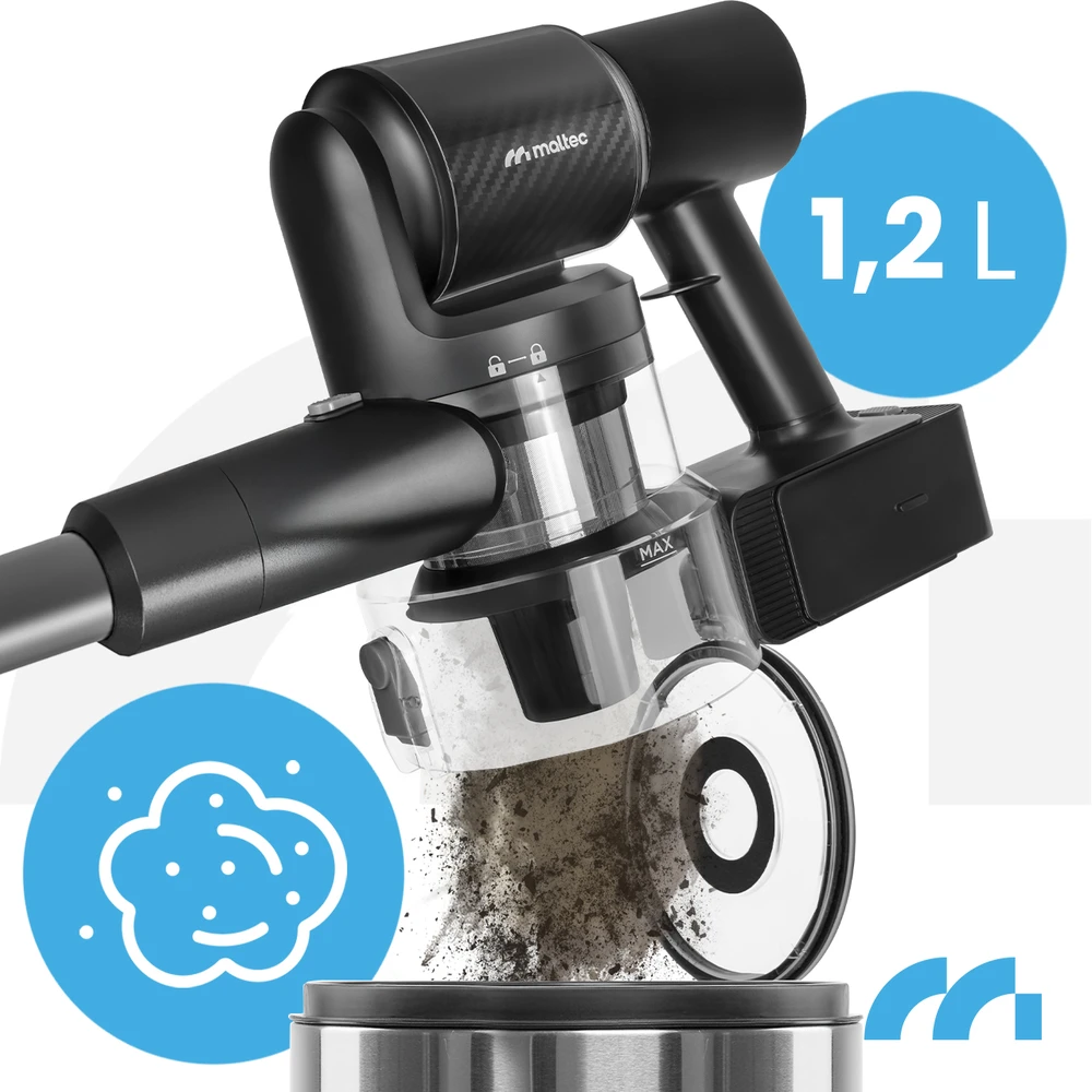 MalTec Dulkių siurblys Pionowy TURBOCYCLONE PRO2000