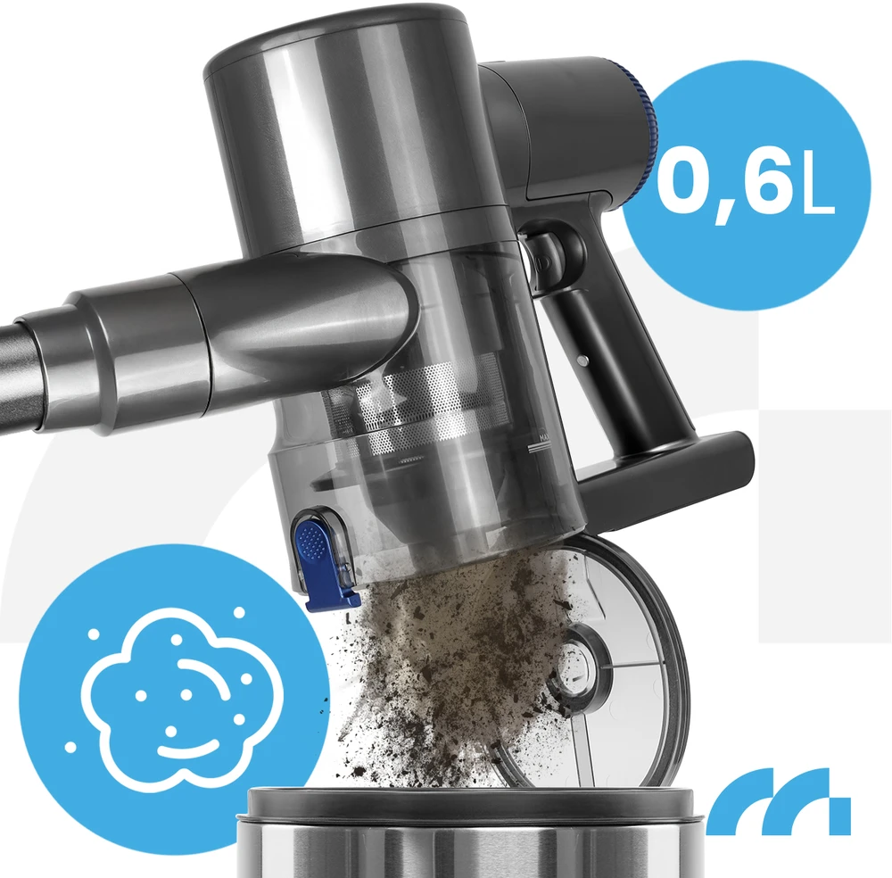 MalTec Dulkių siurblys Pionowy TURBOCYCLONE PRO3000