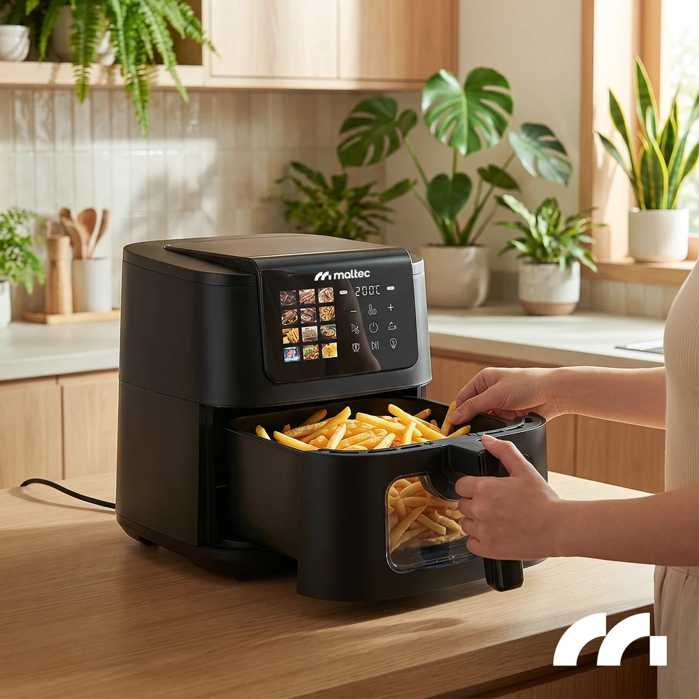 Gruzdintuvė MalTec Neriebalinis gruzdintuvas AirFryer 2000W-8LB