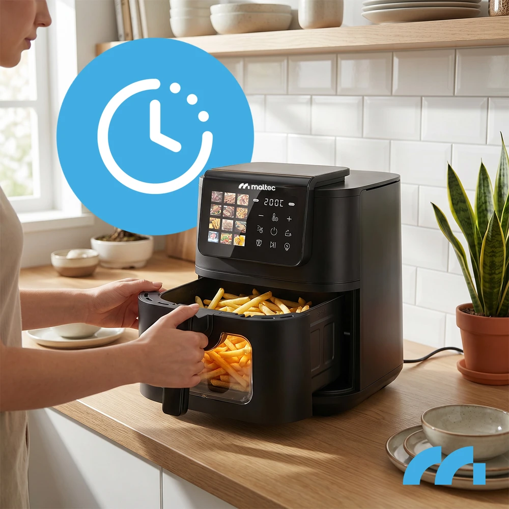 Gruzdintuvė MalTec Neriebalinis gruzdintuvas AirFryer 2000W-8LB