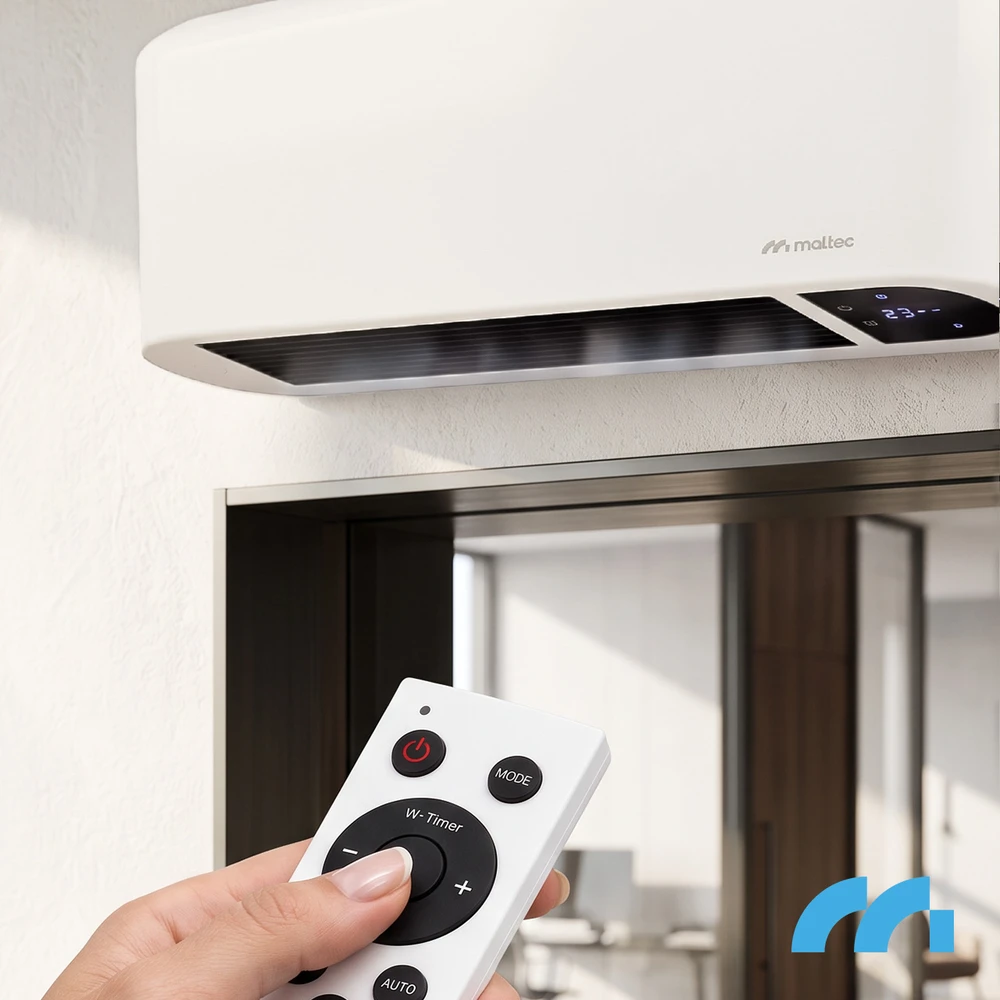 Maltec Oro užuolaida PT5000W-WH + pultas