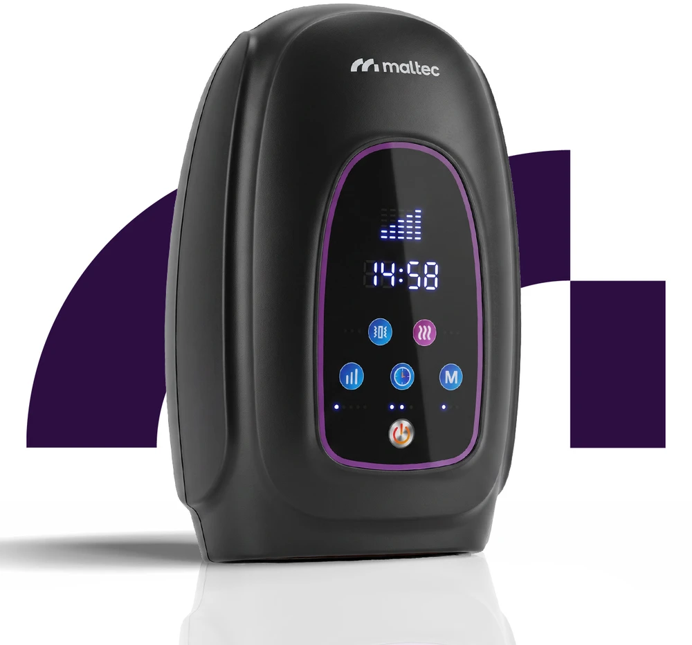 Maltec Masažuoklis do rąk HandPulse juodas