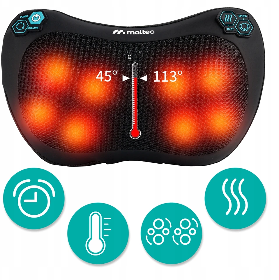 Maltec Masažuotojas pagalvė PRO-Comfy30W-01