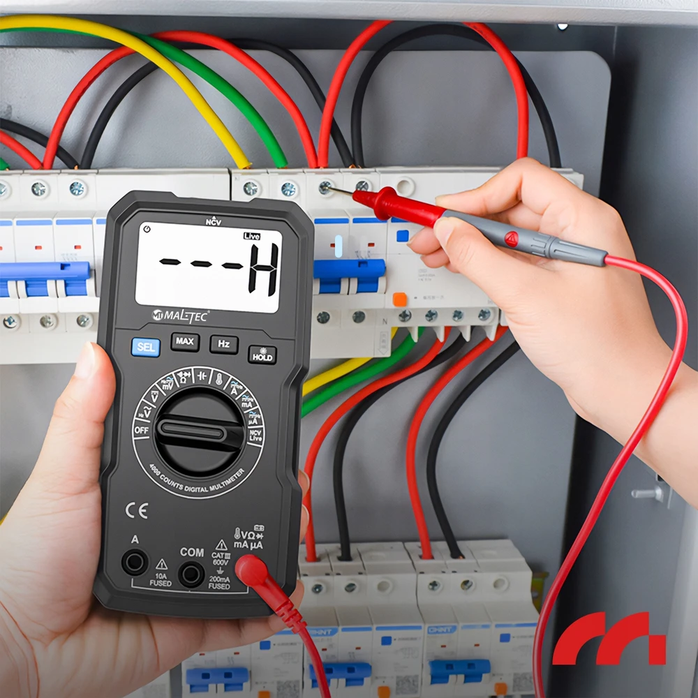MalTec srovės matuoklis MasterMultimeter + laidai