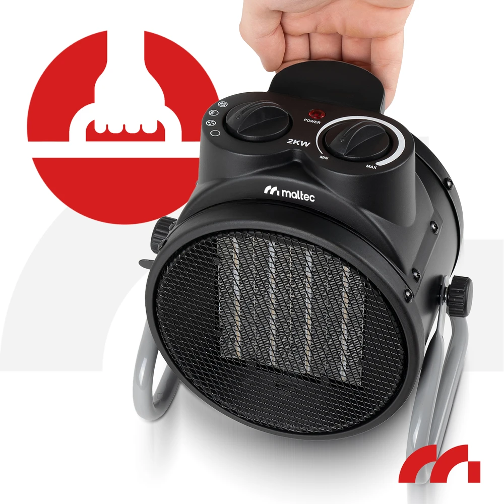 MalTec Elektrinis šildytuvas INFERNO4000 2kW
