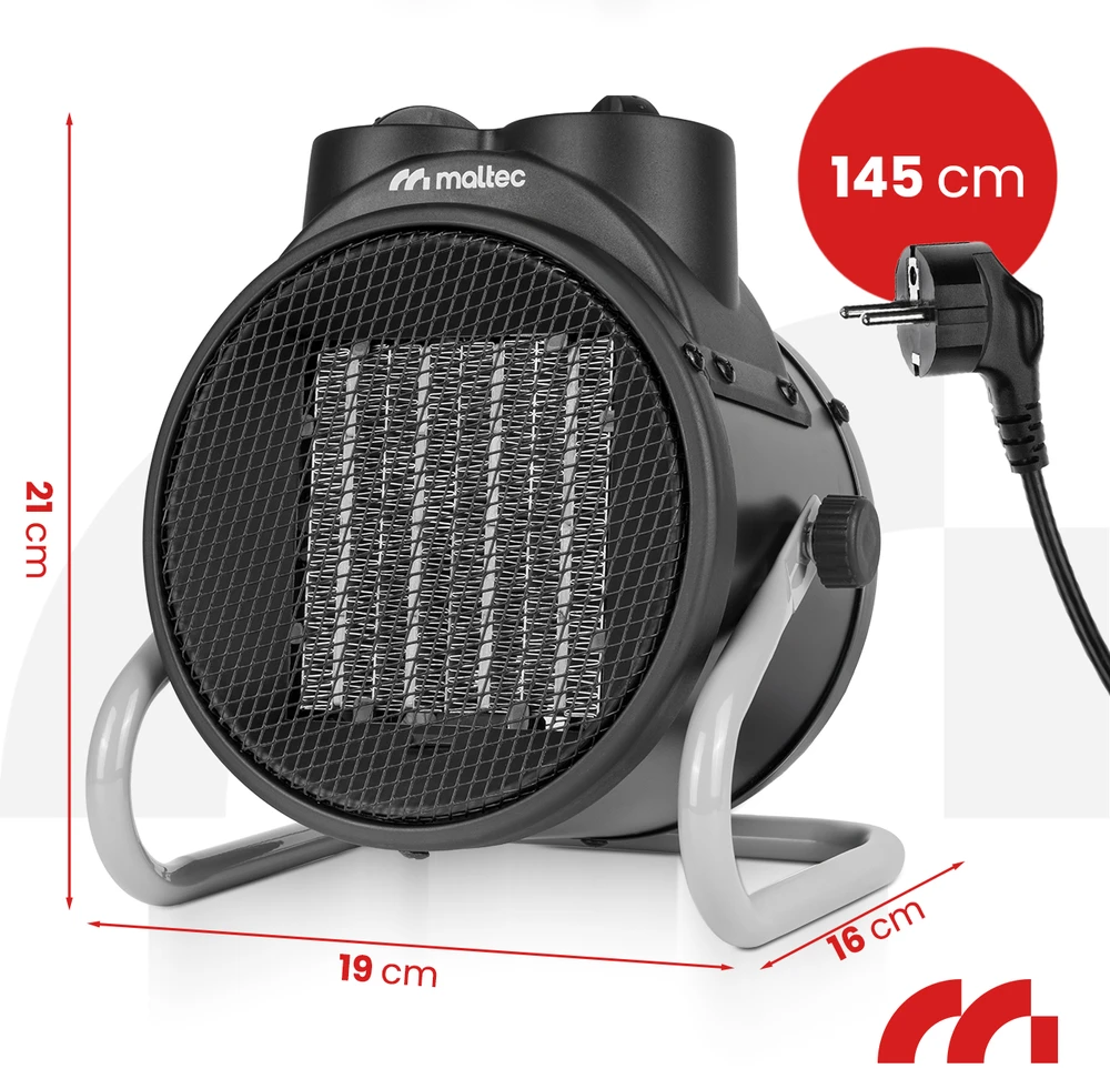 MalTec Elektrinis šildytuvas INFERNO4000 2kW