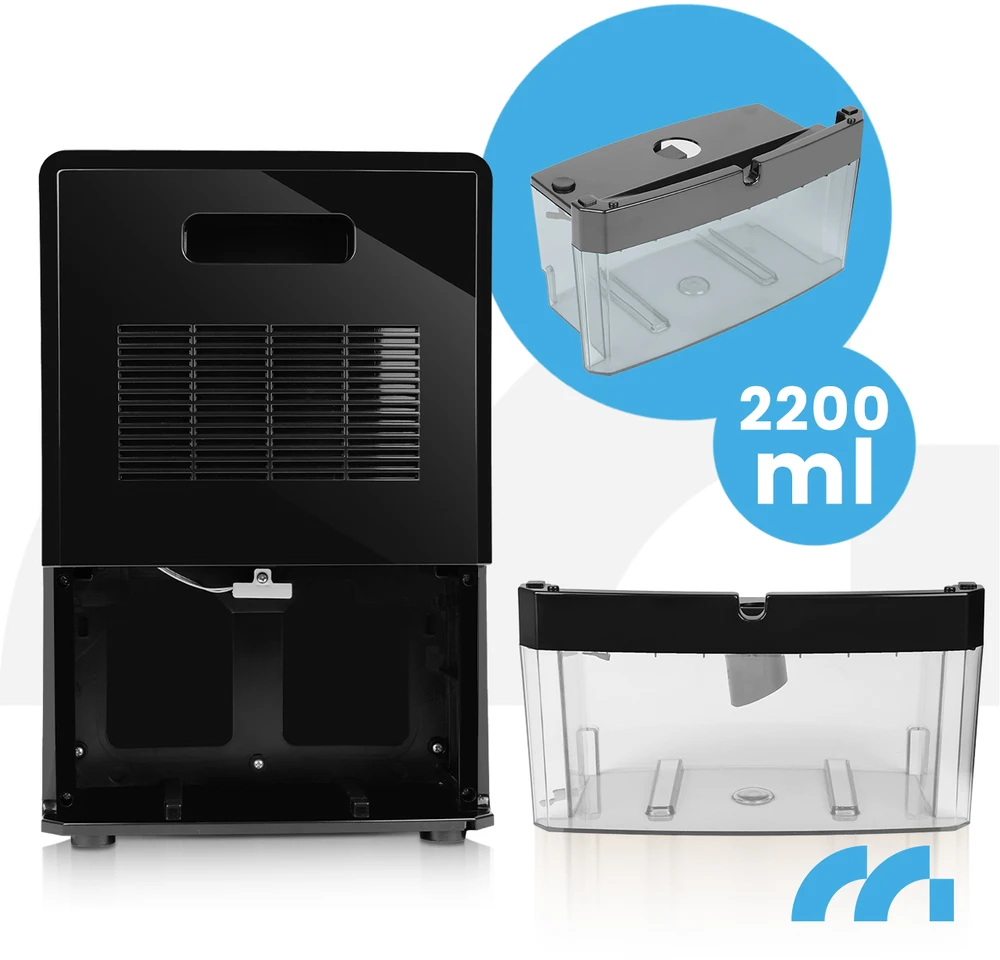 Sausintuvas Maltec Drėgmės surinkėjas DH-2200 Juodas 2,2L 90W