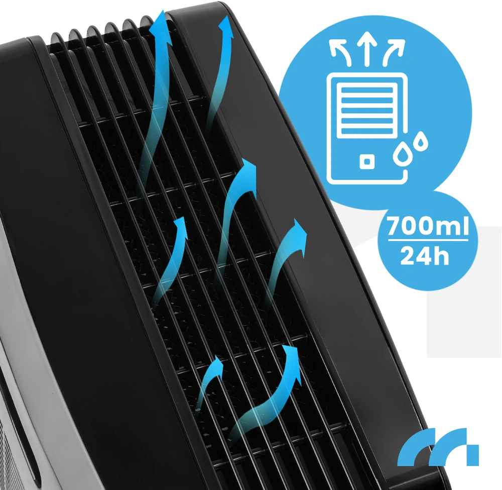 Sausintuvas Maltec Drėgmės surinkėjas DH-2200 Juodas 2,2L 90W