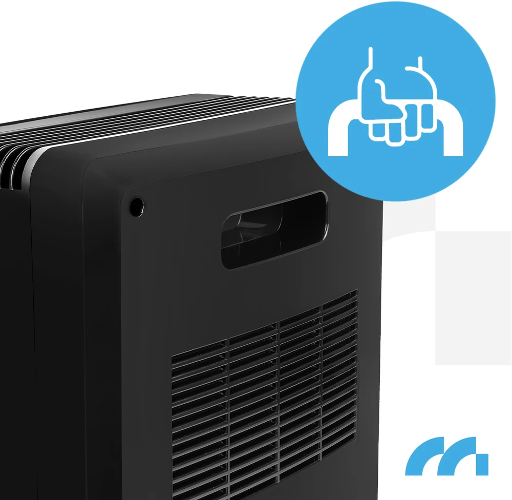 Sausintuvas Maltec Drėgmės surinkėjas DH-2200 Juodas 2,2L 90W