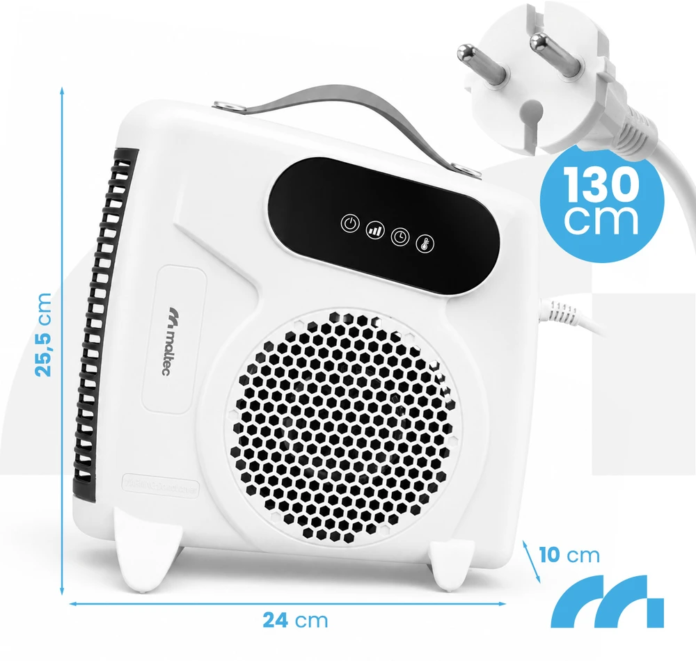MalTec Termoventiliatorius TH2000W + pultelis