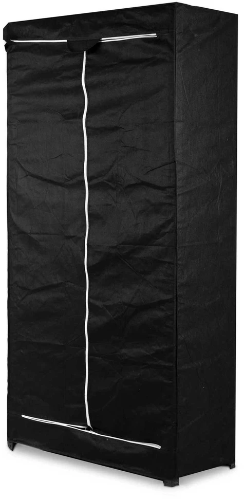 Massido specializuojasi Apsauginis lentynos uždangalas 180 x 90 x 40 cm, juodas