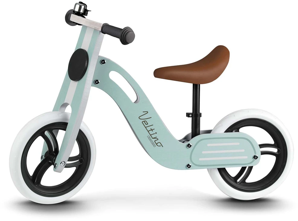 Ricokids RC-618 mėlynas medinis balansinis dviratukas