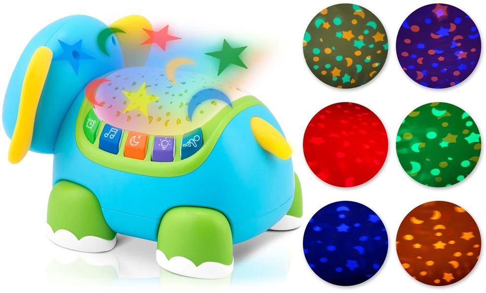 Edukacinis žaislas interaktyvus dramblys RK-755 Ricokids