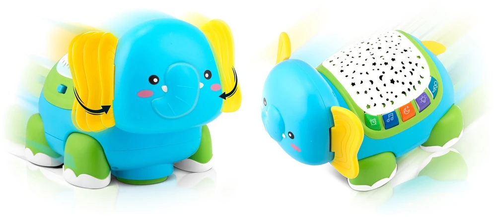 Edukacinis žaislas interaktyvus dramblys RK-755 Ricokids