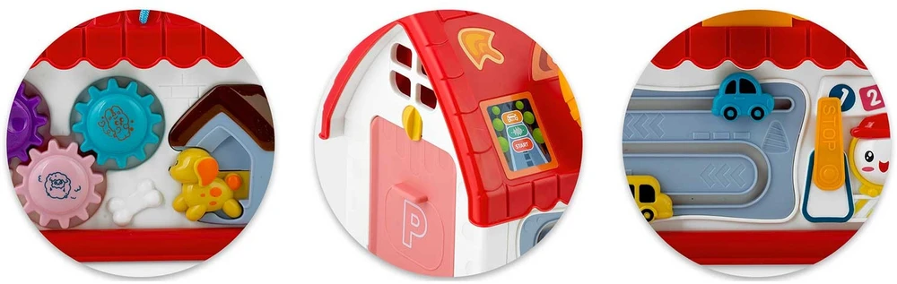 Edukacinis žaislinis namelis su telefonu RK-754 Ricokids
