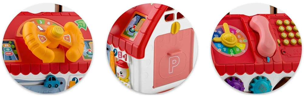 Edukacinis žaislinis namelis su telefonu RK-754 Ricokids