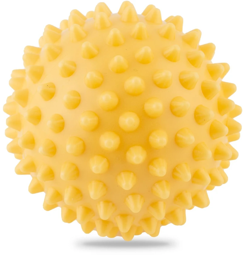 Neo-Sport Masažo ir fitneso kamuolys 9,5 cm NS-957 geltonas