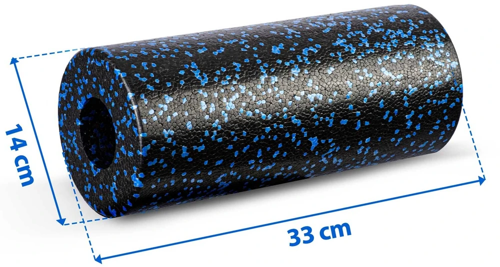 Neo-Sport Mankštos volelis 33x14cm NS-954 juodas ir mėlynas
