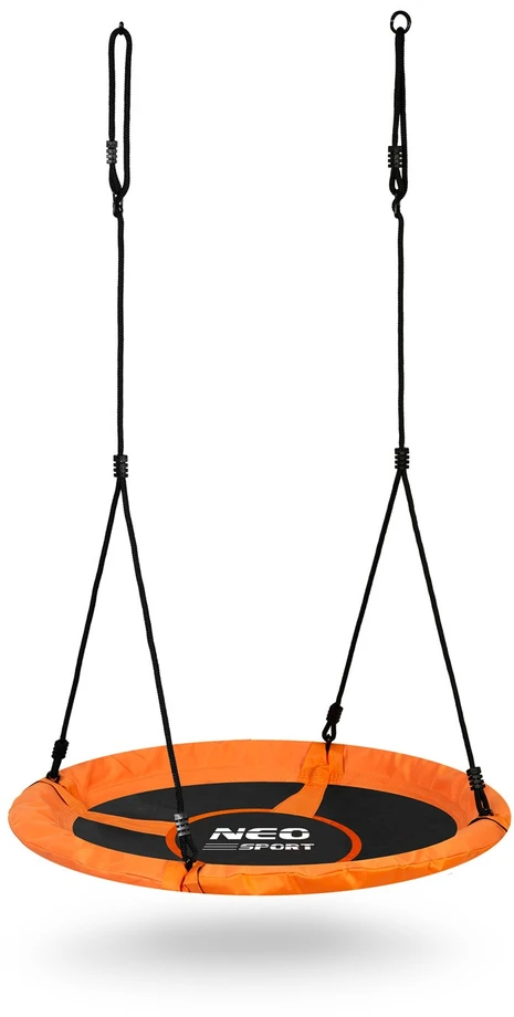 Neo-Sport Swingo XXL „Crow's Nest“ sūpynės, oranžinės, 95 cm