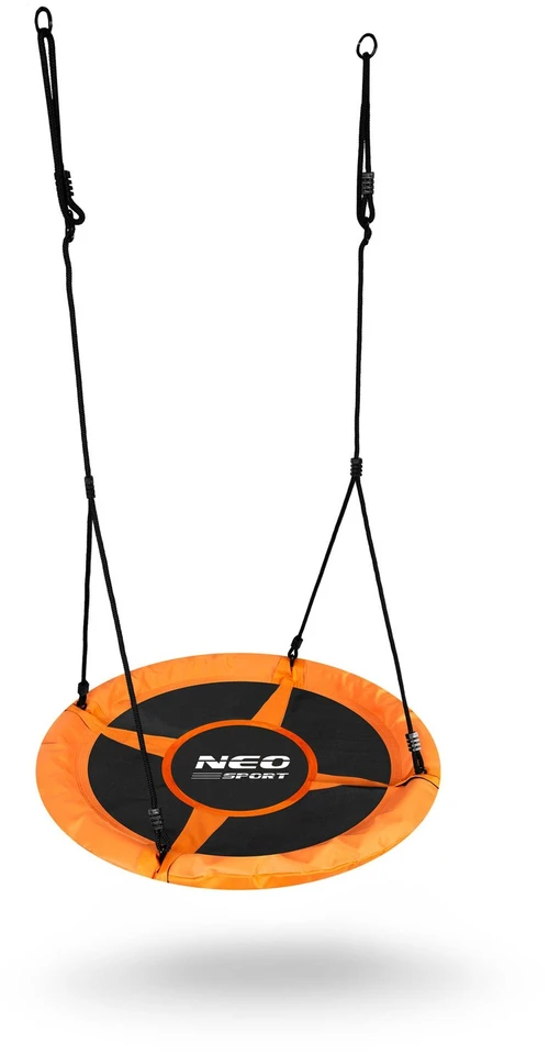 Neo-Sport Swingo XXL „Crow's Nest“ sūpynės, oranžinės, 95 cm