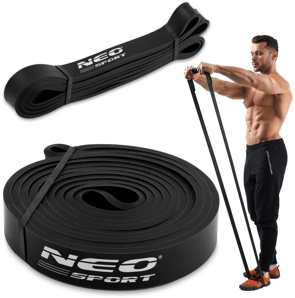 NS-960 Neo-Sport mankštos pasipriešinimo juosta, juoda