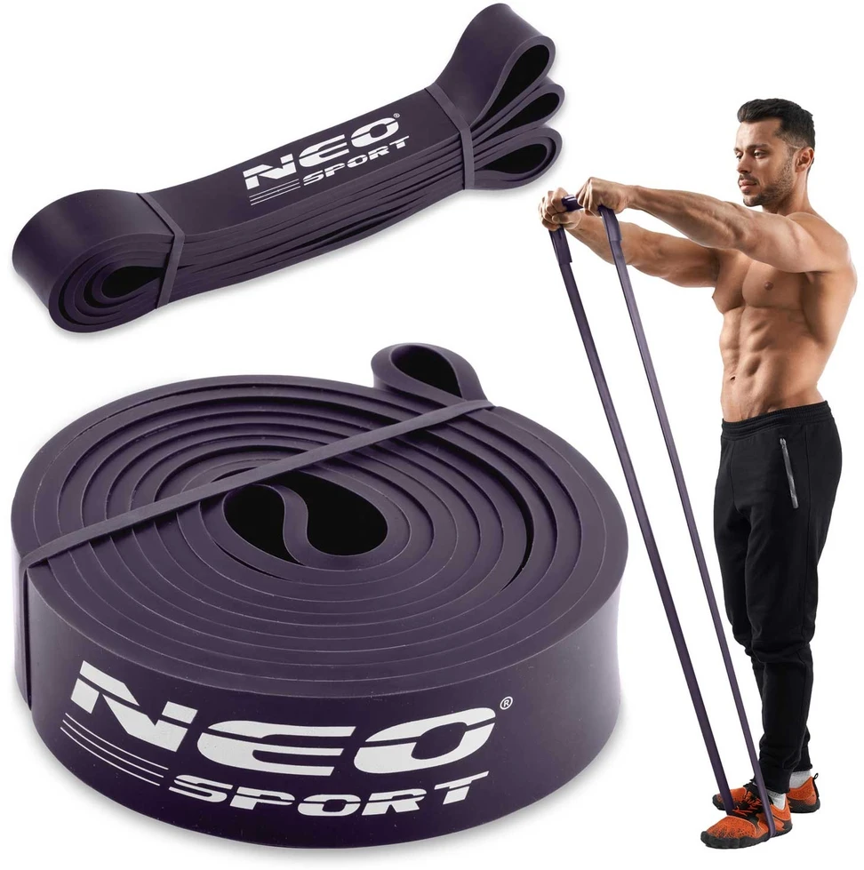 NS-960 Neo-Sport violetinė mankštos pasipriešinimo juosta