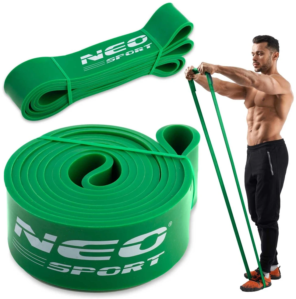 NS-960 Neo-Sport žalia mankštos pasipriešinimo juosta