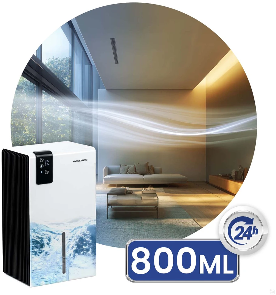 Oro sausintuvas Berdsen BD-856 800 ml/24h baltas