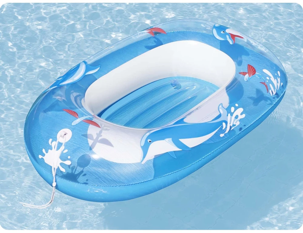Paplūdimio pontonas delfinui plaukioti 102 x 69 cm Bestway 34037